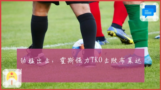 劲猛出击，霍斯强力TKO击败布莱达！